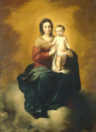 Bartolomé Esteban Murillo - Madonna (1)