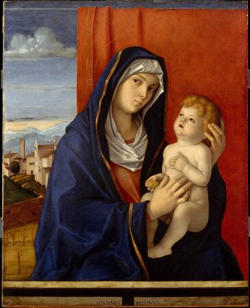 Giovanni Bellini - Madonna z Dzieciątkiem (1)