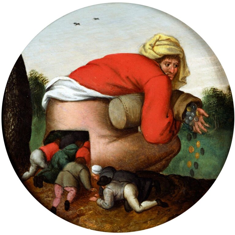 P. Brueghel - Pochlebcy