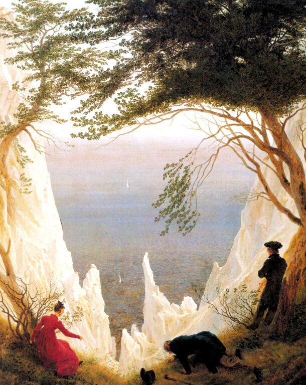 Caspar Friedrich - Skały kredowe na Rugii