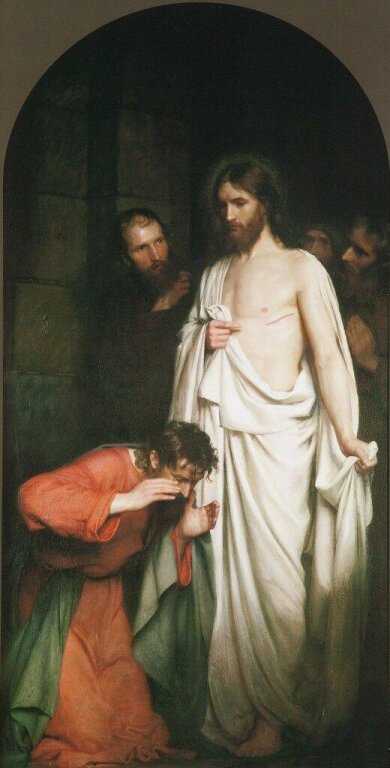 Carl  Bloch - Niewierny Tomasz