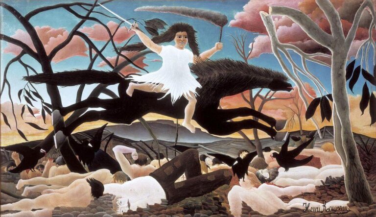 Henri Rousseau - Wojna