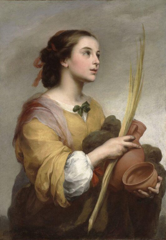 Bartolomé Esteban Murillo - Św. Justa (1)