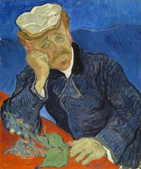 Vincent van Gogh - Portret doktora Gacheta (1)