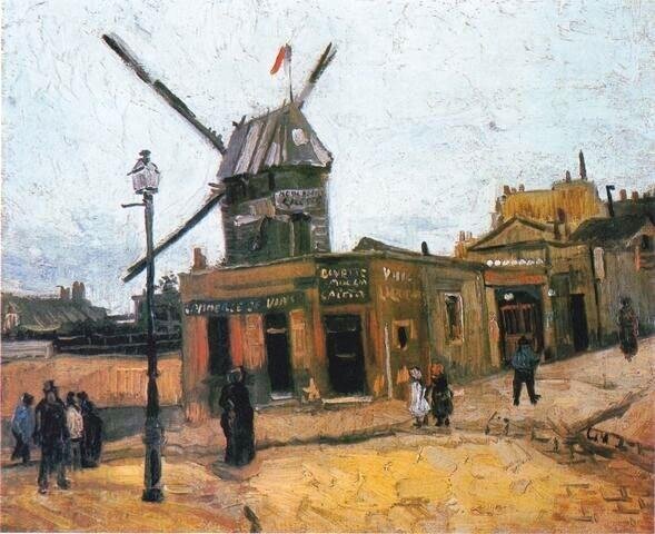 Vincent van Gogh -  Le Moulin de la Galette