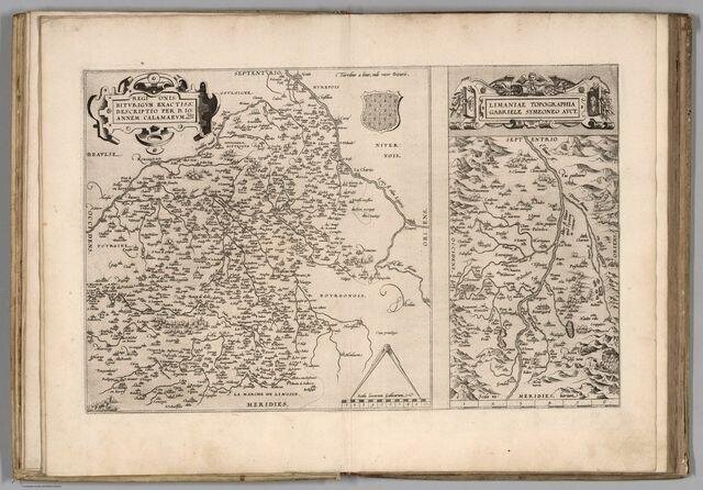 1570r. - Biturigum Exactiss. (with) Limaniae Ortelius, Abraham