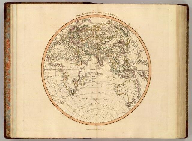 1801r. - The Eastern Hemisphere (Półkula Wschodnia)  (1)