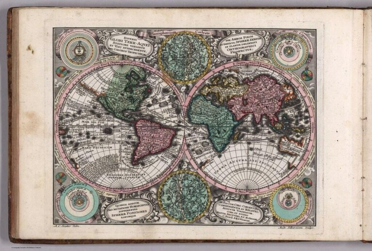 1744r. - Planisphaerium coeleste