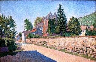 Paul Signac - Zamek w Comblat