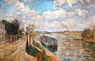 Paul Signac - Port w Saint-Quen