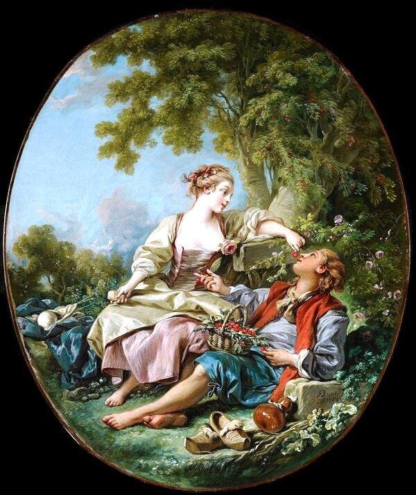Francois Boucher - Drewniaki