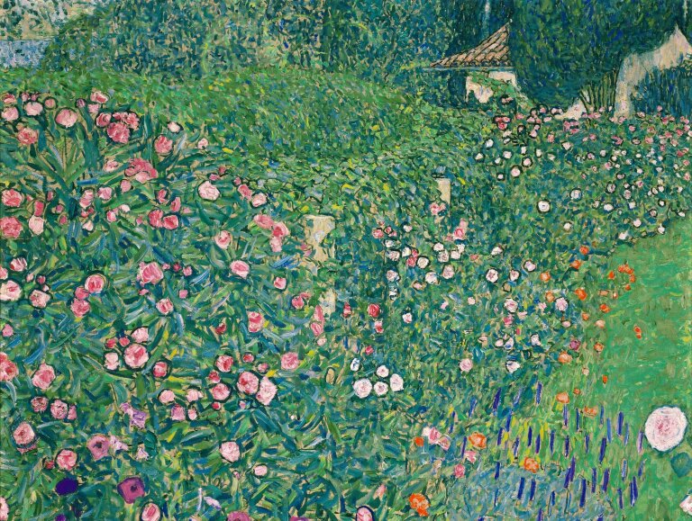Gustav Klimt - Włoski ogród